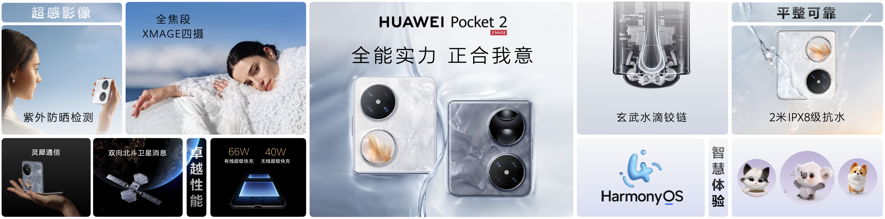 精致又全能全新小折叠旗舰华为Pocket 2正韦德体育官方下载手机版式发布(图10)